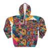 Comuna 13 Views Unisex Pullover Hoodie (AOP)
