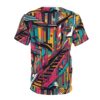 Comuna 13-Inspired Street Art Unisex Cut & Sew Tee (AOP) - Image 2