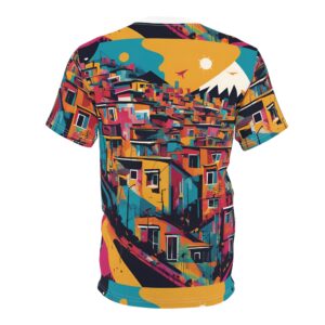 Comuna 13 Views Unisex Cut & Sew Tee (AOP)