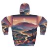 Mountain Landscape Unisex Pullover Hoodie (AOP) - Image 2