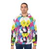 colorful bald cut chimba Unisex Pullover Hoodie (AOP) - Image 4