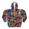 Comuna 13-Inspired Street Art Unisex Pullover Hoodie (AOP)