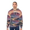 Mountain Landscape Unisex Pullover Hoodie (AOP) - Image 4