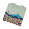 Colorful Metro-cable Medellín City Scene Urban Landscape T-Shirt - Unisex Garment-Dyed Tee - Image 23