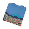 Colorful Metro-cable Medellín City Scene Urban Landscape T-Shirt - Unisex Garment-Dyed Tee - Image 35