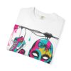 Tenis Voladores – Kicks from the Wires T-Shirt with Urban Art Design - Perfect for Casual Wear, Street Style, Gift for Artists, Hip-Hop Culture, Summer Festivals - Image 3