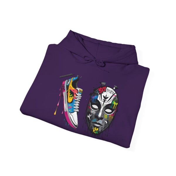 Tenis Voladores – Kicks from them Wires Hoodie, Unisex Streetwear Sweatshirt, Urban Fashion Gift, Artsy Casual Wear, Hip Hop Style Hoodie - Image 40