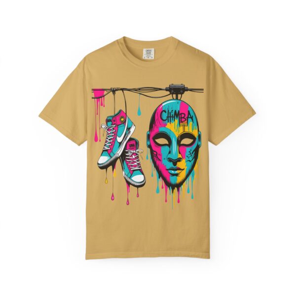 Tenis Voladores – Kicks from the Wires T-Shirt with Urban Art Design - Perfect for Casual Wear, Street Style, Gift for Artists, Hip-Hop Culture, Summer Festivals - Image 21