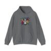 Skull Floral Sweatshirt, Unisex Hoodie for Music Lovers, Trendy Gift for Halloween, Casual Apparel, Comfortable Streetwear - Image 21
