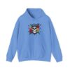 Skull Floral Sweatshirt, Unisex Hoodie for Music Lovers, Trendy Gift for Halloween, Casual Apparel, Comfortable Streetwear - Image 25