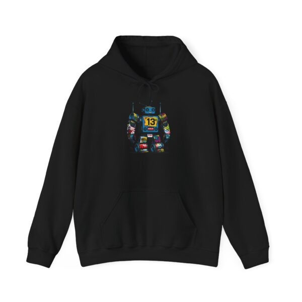 Robot Graphic Hoodie for Tech Lovers | Unisex Sweatshirt | Gift for Gamers | Cool Casual Wear | Birthday Gift | Fun Pullover - Image 6