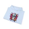 Stylish Skull Hoodie, Unisex Sweatshirt, Gothic Apparel, Edgy Gift, Casual Wear, Festival Style, Everyday Comfort - Image 24