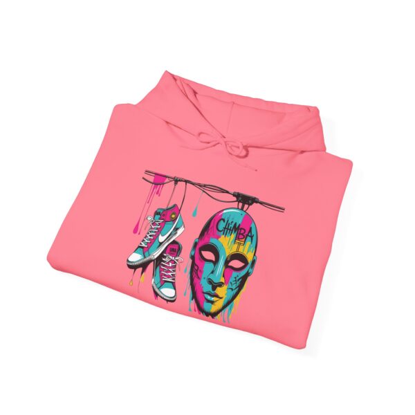 Tenis Voladores – Kicks from the Wires Hooded Sweatshirt | Trendy Graphic Sweatshirt, Comfortable Hoodie, Perfect for Gift, Unisex Fashion, Casual Wear - Image 44