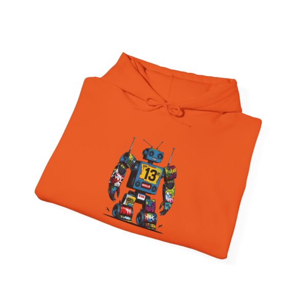 Robot Graphic Hoodie for Tech Lovers | Unisex Sweatshirt | Gift for Gamers | Cool Casual Wear | Birthday Gift | Fun Pullover - Image 24