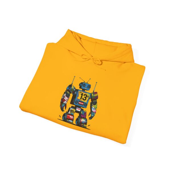 Robot Graphic Hoodie for Tech Lovers | Unisex Sweatshirt | Gift for Gamers | Cool Casual Wear | Birthday Gift | Fun Pullover - Image 20