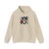 Skull Floral Sweatshirt, Unisex Hoodie for Music Lovers, Trendy Gift for Halloween, Casual Apparel, Comfortable Streetwear - Image 13