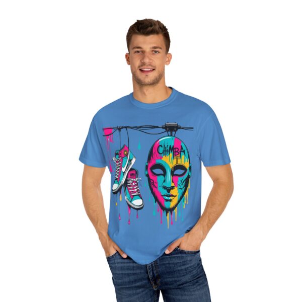 Tenis Voladores – Kicks from the Wires T-Shirt with Urban Art Design - Perfect for Casual Wear, Street Style, Gift for Artists, Hip-Hop Culture, Summer Festivals - Image 48