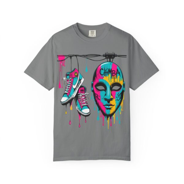 Tenis Voladores – Kicks from the Wires T-Shirt with Urban Art Design - Perfect for Casual Wear, Street Style, Gift for Artists, Hip-Hop Culture, Summer Festivals - Image 33