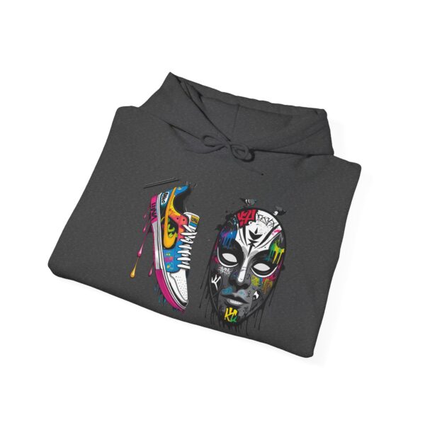 Tenis Voladores – Kicks from them Wires Hoodie, Unisex Streetwear Sweatshirt, Urban Fashion Gift, Artsy Casual Wear, Hip Hop Style Hoodie - Image 24