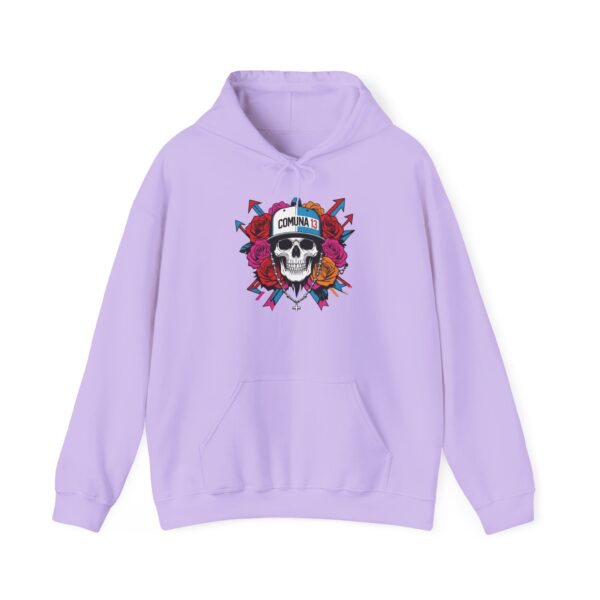 Stylish Skull Hoodie, Unisex Sweatshirt, Gothic Apparel, Edgy Gift, Casual Wear, Festival Style, Everyday Comfort - Image 33