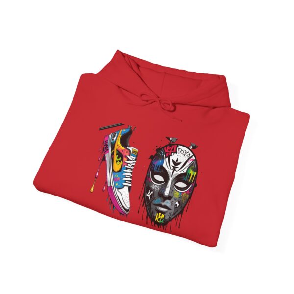 Tenis Voladores – Kicks from them Wires Hoodie, Unisex Streetwear Sweatshirt, Urban Fashion Gift, Artsy Casual Wear, Hip Hop Style Hoodie - Image 52