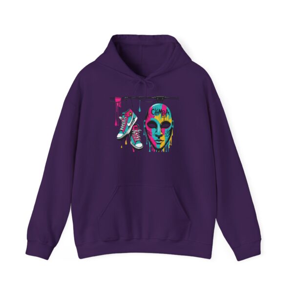 Tenis Voladores – Kicks from the Wires Hooded Sweatshirt | Trendy Graphic Sweatshirt, Comfortable Hoodie, Perfect for Gift, Unisex Fashion, Casual Wear - Image 33