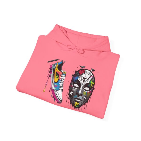 Tenis Voladores – Kicks from them Wires Hoodie, Unisex Streetwear Sweatshirt, Urban Fashion Gift, Artsy Casual Wear, Hip Hop Style Hoodie - Image 48