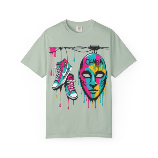 Tenis Voladores – Kicks from the Wires T-Shirt with Urban Art Design - Perfect for Casual Wear, Street Style, Gift for Artists, Hip-Hop Culture, Summer Festivals - Image 37
