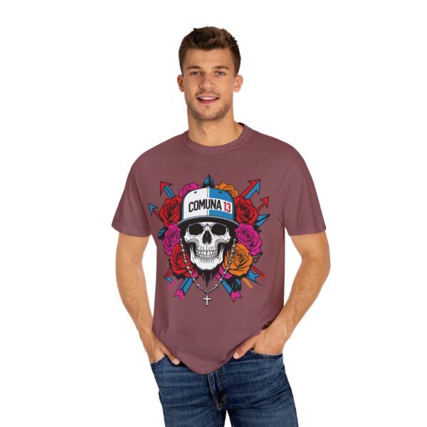 Cráneo Bendecido Tee , Urban Casual Wear, Streetwear Fashion, Gifts for Men and Women, Music Festival Must-Have - Image 12