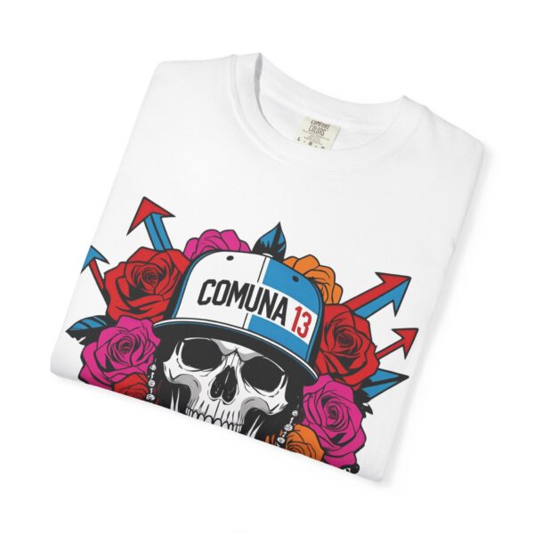 Cráneo Bendecido Tee , Urban Casual Wear, Streetwear Fashion, Gifts for Men and Women, Music Festival Must-Have - Image 5