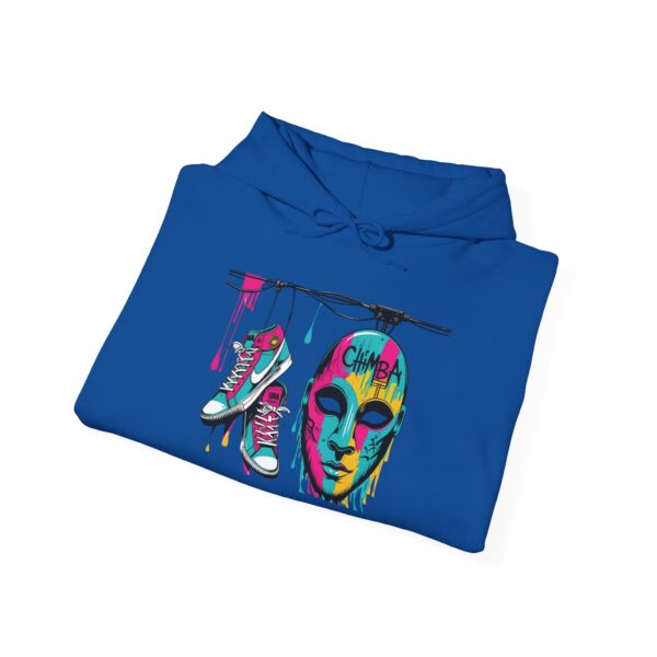 Tenis Voladores – Kicks from the Wires Hooded Sweatshirt | Trendy Graphic Sweatshirt, Comfortable Hoodie, Perfect for Gift, Unisex Fashion, Casual Wear - Image 32
