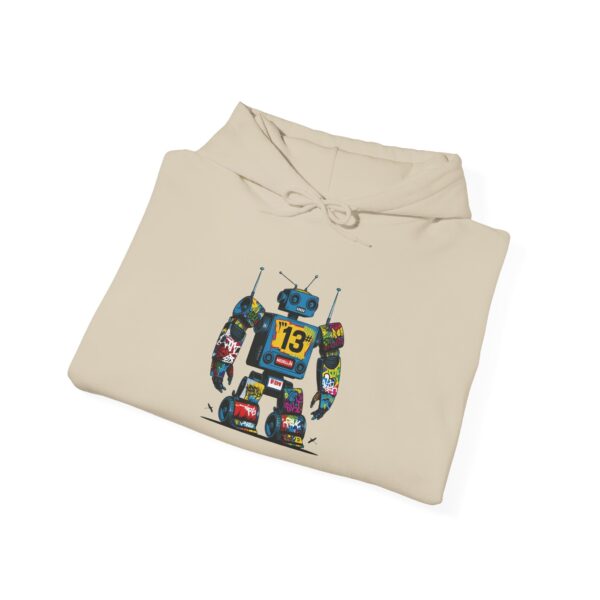 Robot Graphic Hoodie for Tech Lovers | Unisex Sweatshirt | Gift for Gamers | Cool Casual Wear | Birthday Gift | Fun Pullover - Image 13