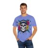 Skull & Rose Graphic Tee, Edgy Streetwear Shirt, Gothic T-Shirt, Unique Gift for Music Lovers, Casual Wear for Festivals - Image 32