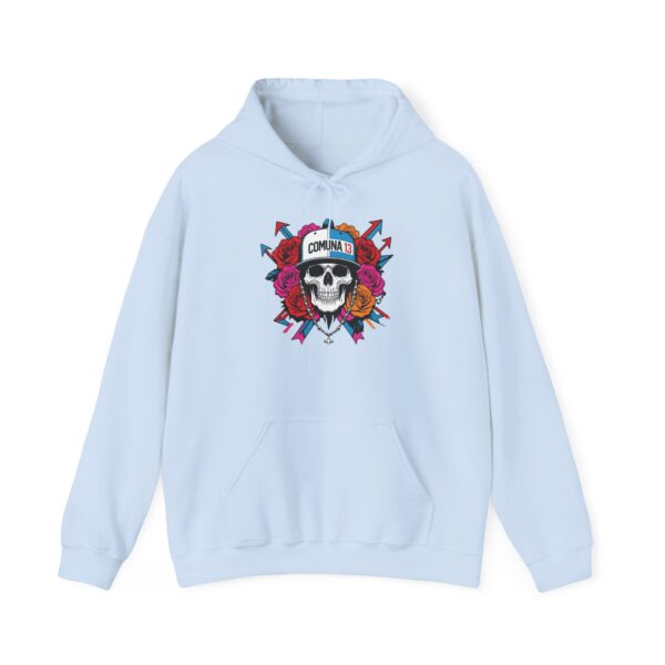 Stylish Skull Hoodie, Unisex Sweatshirt, Gothic Apparel, Edgy Gift, Casual Wear, Festival Style, Everyday Comfort - Image 21