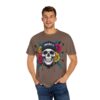 Skull & Rose Graphic Tee, Edgy Streetwear Shirt, Gothic T-Shirt, Unique Gift for Music Lovers, Casual Wear for Festivals - Image 20