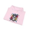 Skull Floral Sweatshirt, Unisex Hoodie for Music Lovers, Trendy Gift for Halloween, Casual Apparel, Comfortable Streetwear - Image 40