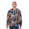 Mural de Vida  Art Pullover Hoodie - Unisex, Streetwear, Colorful Graffiti, Graphic Hoodie, Unique Artwork, Gift for Artists - Image 4