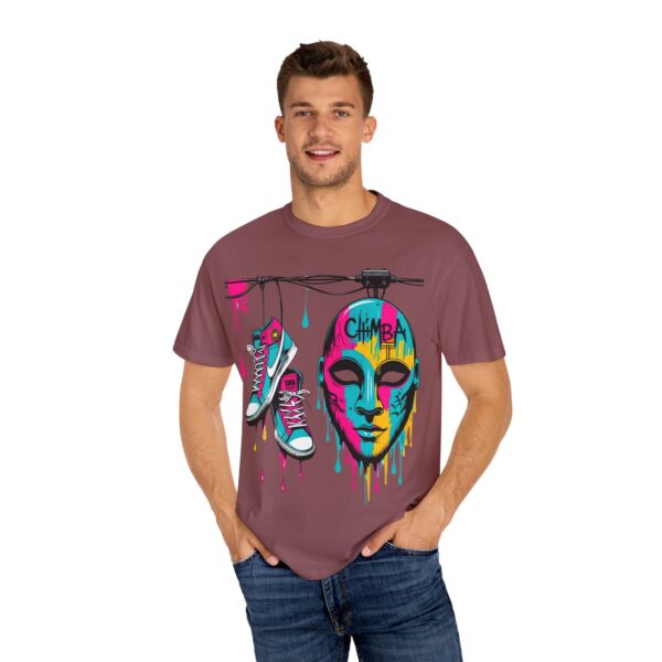 Tenis Voladores – Kicks from the Wires T-Shirt with Urban Art Design - Perfect for Casual Wear, Street Style, Gift for Artists, Hip-Hop Culture, Summer Festivals - Image 13