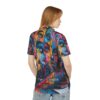 Mural de Vida Graffiti Polo Shirt - Artistic Unisex AOP Tee, Streetwear Style, Unique Graphic Design, Festival Fashion, Gift Idea - Image 3