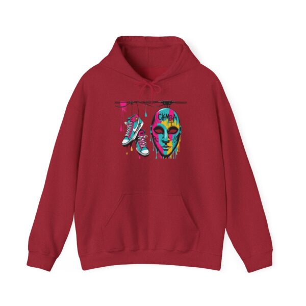 Tenis Voladores – Kicks from the Wires Hooded Sweatshirt | Trendy Graphic Sweatshirt, Comfortable Hoodie, Perfect for Gift, Unisex Fashion, Casual Wear - Image 45