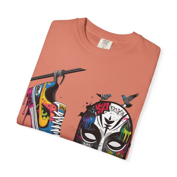 Tenis Voladores – Kicks from them Wires T-Shirt for Creatives, Urban Style Tee, Art Enthusiast Gift, Streetwear Essential, Casual Wear, Unique Graphic Shirt - Image 8