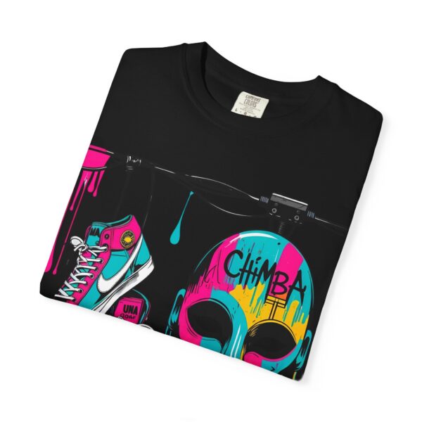 Tenis Voladores – Kicks from the Wires T-Shirt with Urban Art Design - Perfect for Casual Wear, Street Style, Gift for Artists, Hip-Hop Culture, Summer Festivals - Image 51