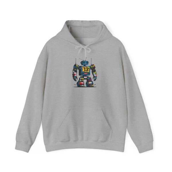 Robot Graphic Hoodie for Tech Lovers | Unisex Sweatshirt | Gift for Gamers | Cool Casual Wear | Birthday Gift | Fun Pullover - Image 14