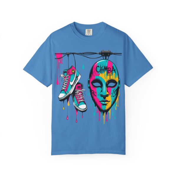 Tenis Voladores – Kicks from the Wires T-Shirt with Urban Art Design - Perfect for Casual Wear, Street Style, Gift for Artists, Hip-Hop Culture, Summer Festivals - Image 45