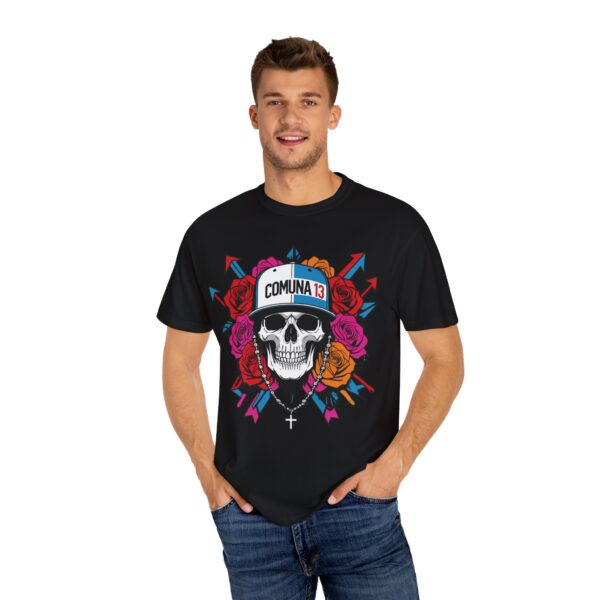 Cráneo Bendecido Tee , Urban Casual Wear, Streetwear Fashion, Gifts for Men and Women, Music Festival Must-Have - Image 36