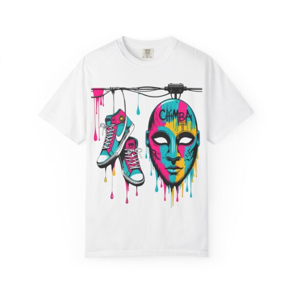 Tenis Voladores – Kicks from the Wires T-Shirt with Urban Art Design - Perfect for Casual Wear, Street Style, Gift for Artists, Hip-Hop Culture, Summer Festivals