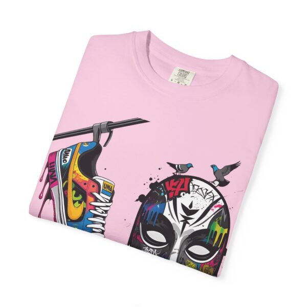 Tenis Voladores – Kicks from them Wires T-Shirt for Creatives, Urban Style Tee, Art Enthusiast Gift, Streetwear Essential, Casual Wear, Unique Graphic Shirt - Image 47