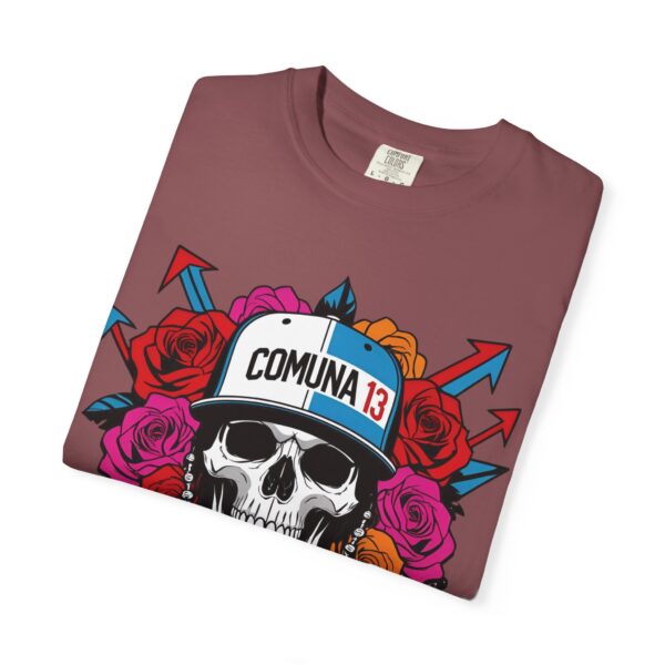 Cráneo Bendecido Tee , Urban Casual Wear, Streetwear Fashion, Gifts for Men and Women, Music Festival Must-Have - Image 3