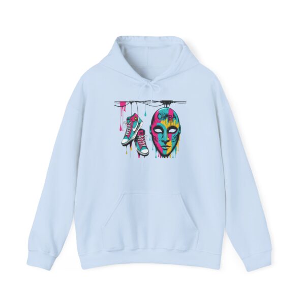 Tenis Voladores – Kicks from the Wires Hooded Sweatshirt | Trendy Graphic Sweatshirt, Comfortable Hoodie, Perfect for Gift, Unisex Fashion, Casual Wear - Image 21