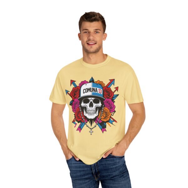 Cráneo Bendecido Tee , Urban Casual Wear, Streetwear Fashion, Gifts for Men and Women, Music Festival Must-Have - Image 24